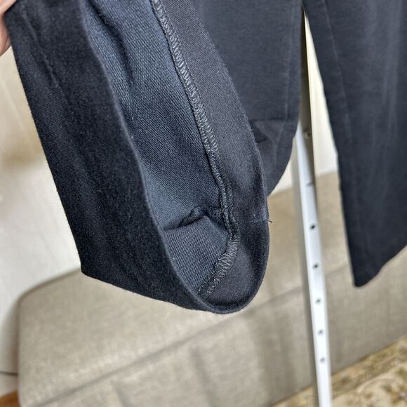 Bryn Walker Womens Black Sweatpants Pull On Bamboo Organic Cotton Black Size M - Picture 3 of 7